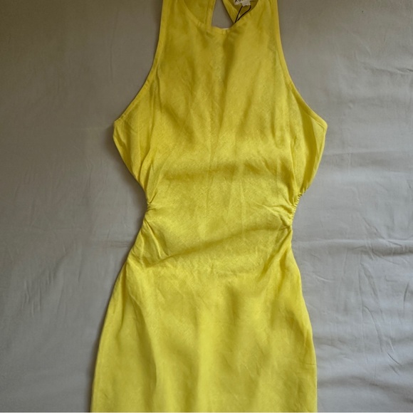 Acacia. Mae. Linen dress. Yellow. NWT - Picture 8 of 15